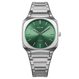 Reloj Hombre D1 Milano EDEN Verde Plateado (Ø 37 mm) Precio: 262.50000029. SKU: B1EKKB9PHM