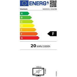 Monitor ViewSonic VA2223-H Full HD 21,5" TN