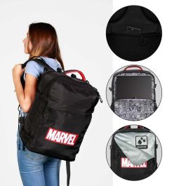 Mochila de Viaje Mercury Grande 47x23x33cm Comics Marvel Negro