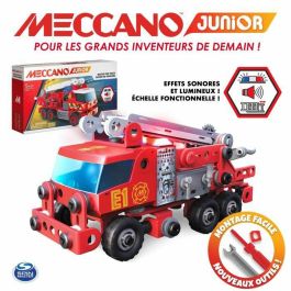 Camión de Bomberos Meccano STEM Luz LED con sonido 