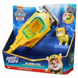 Vehículo paw patrol aqua pups con figura y accesorios. 10,25x3,88x9,5 cm - modelos surtidos Vehículo paw patrol aqua pups con figura y accesorios. 10,25x3,88x9,5 cm - modelos surtidos