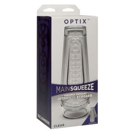 Masturbador Main Squeeze Ultraskyn Transparente Masturbador Main Squeeze Ultraskyn Transparente