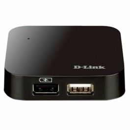 Hub USB D-Link Negro Precio: 33.94999971. SKU: S0210534