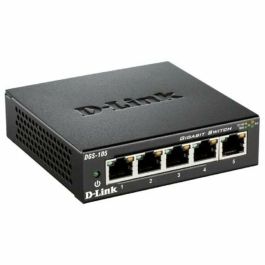 Switch D-Link DGS-105 5 Puertos/ RJ-45 10/100/1000 Precio: 29.49999965. SKU: S55100788