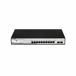 Switch D-Link DGS-1210-10 8 Puertos/ RJ-45 Gigabit 10/100/1000 PoE/ SFP