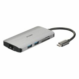Hub USB C D-Link DUB-M810 Plateado Precio: 55.94999949. SKU: S0439253