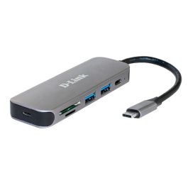 Hub USB D-Link DUB-2325 Negro
