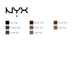 Maquillaje para Cejas Fill & Fluff NYX (15 g) auburn 15 gr