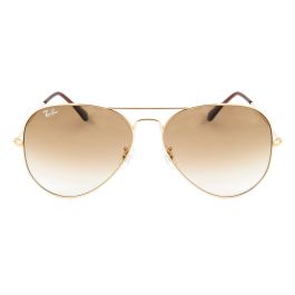 Rayban RB3025 001/51 Gafas de Sol Aviador Dorado Marrón Degradado 55 mm