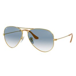 Rayban RB3025 001/3F Gafas de Sol Aviator Large Metal Montura Dorada Lente Azul Degradado 58 mm