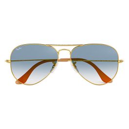 Rayban RB3025 001/3F Gafas de Sol Aviator Large Metal Montura Dorada Lente Azul Degradado 58 mm