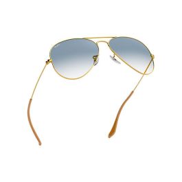 Rayban RB3025 001/3F Gafas de Sol Aviator Large Metal Montura Dorada Lente Azul Degradado 58 mm