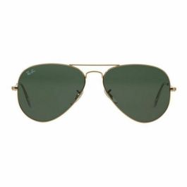 Rayban RB3025 L0205 Gafas de Sol Aviador Montura Dorada Cristal Verde 58 mm Precio: 95.5000002. SKU: S0371146