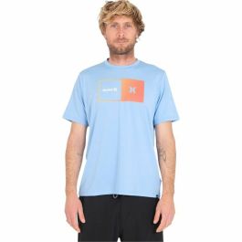 Camiseta de Manga Corta Hombre Hurley Halfer Gradient UPF Azul Precio: 32.95000005. SKU: S6464803