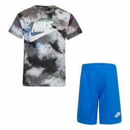 Conjunto Deportivo para Niños Nike Tie Dye Gris oscuro