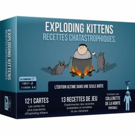 Juego de Mesa Asmodee Exploding Kittens: Recettes Chatastrophiques