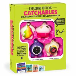 Juego exploding kittens catchables.un juego de gatetes coleccionables. lánzalos y atrápalos para ganar! Precio: 20.0013. SKU: B1BSP6VHV9