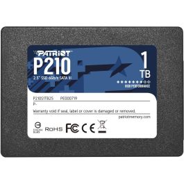 Disco Duro Patriot Memory P210 1 TB HDD 1 TB SSD Precio: 81.50000012. SKU: B1DKYX9AYM