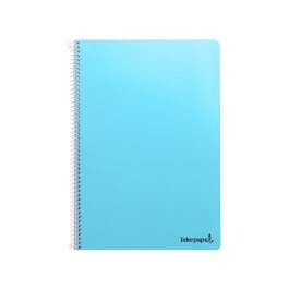 Cuaderno Espiral Liderpapel Folio Smart Tapa Blanda 80H 60 gr Cuadro 6 mm Con Margen Colores Surtidos 10 unidades