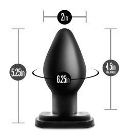 Plug Anal Blush Adventures Negro (11,4 cm)