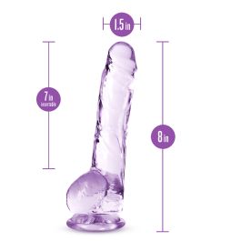 Dildo Blush Naturally Yours Morado Ø 3,3 cm