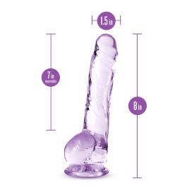 Dildo Blush Naturally Yours Morado Ø 3,3 cm