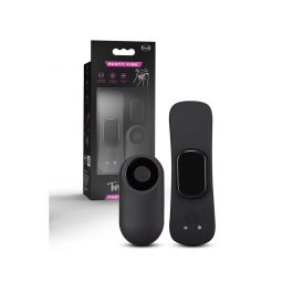 Vibrador anal Blush Temptasia Negro