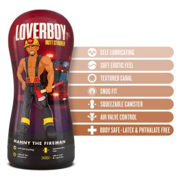 Masturbador Masculino Blush Loverboy Marrón