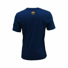 Camiseta de Manga Corta Hombre F.C. Barcelona Core Tee Azul M