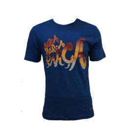 Camiseta de Manga Corta Hombre F.C. Barcelona Core Tee Azul M