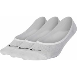 Calcetines Nike SX4863-101 34-38 Negro S (S) (3 Piezas)