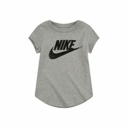 Camiseta de Manga Corta Infantil Nike Futura SS Gris