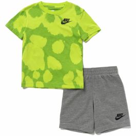 Conjunto Deportivo para Niños Nike Dye Dot Verde limón