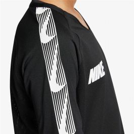 Camiseta de Manga Corta Infantil Nike Breathe Dri-FIT Squad Negro