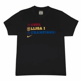 Camiseta de Fútbol de Manga Corta Hombre Nike Barça Triplete