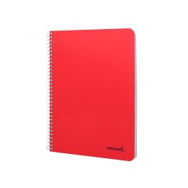 Cuaderno Espiral Liderpapel Cuarto Smart Tapa Blanda 80H 60 gr Cuadro 4 mm Con Margen Colores Surtidos 10 unidades