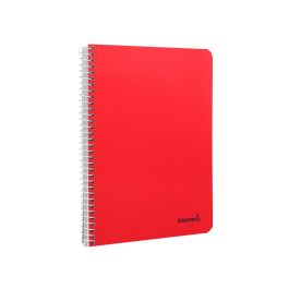 Cuaderno Espiral Liderpapel Cuarto Smart Tapa Blanda 80H 60 gr Cuadro 6 mm Con Margen Colores Surtidos 10 unidades