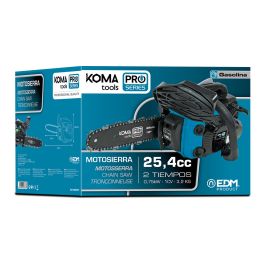 Motosierra a gasolina 25,4cc 0,75kw 1cv 2 tiempos koma tools