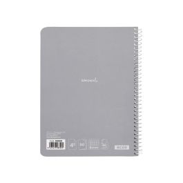 Cuaderno Espiral Liderpapel Cuarto Smart Tapa Blanda 80H 60 gr Cuadro 8 mm Con Margen Colores Surtidos 10 unidades