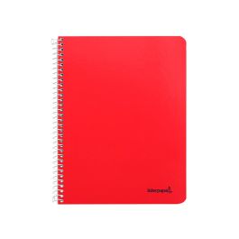 Cuaderno Espiral Liderpapel Cuarto Smart Tapa Blanda 80H 60 gr Pauta 2,5 mm Con Margen Colores Surtidos 10 unidades