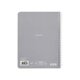 Cuaderno Espiral Liderpapel Cuarto Smart Tapa Blanda 80H 60 gr Milimetrado 2 mm Colores Surtidos 10 unidades