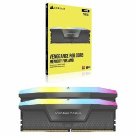 Memoria RAM Corsair Vengeance RGB 2 x 16GB/ DDR5/ 6000MHz/ 1.35V/ CL30/ AMD Expo/ DIMM