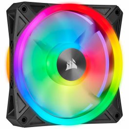 CORSAIR Ventilador QL120 RGB - Diámetro 120 mm - Ventilador RGB (CO-9050097-WW)