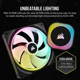 CORSAIR - iCUE LINK H170i RGB AIO - Refrigeración de CPU - 420 mm CORSAIR - iCUE LINK H170i RGB AIO - Refrigeración de CPU - 420 mm