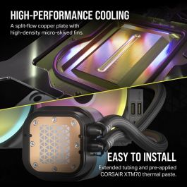 CORSAIR - iCUE LINK H170i RGB AIO - Refrigeración de CPU - 420 mm CORSAIR - iCUE LINK H170i RGB AIO - Refrigeración de CPU - 420 mm