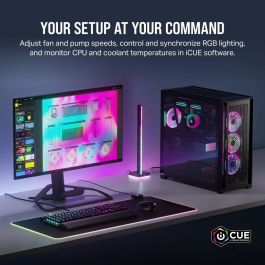 CORSAIR - iCUE LINK H170i RGB AIO - Refrigeración de CPU - 420 mm CORSAIR - iCUE LINK H170i RGB AIO - Refrigeración de CPU - 420 mm