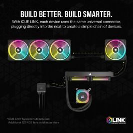 CORSAIR - iCUE LINK H170i RGB AIO - Refrigeración de CPU - 420 mm CORSAIR - iCUE LINK H170i RGB AIO - Refrigeración de CPU - 420 mm