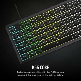 Teclado Corsair K55 CORE Negro