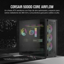 Caja Semitorre ATX Corsair 5000D Negro