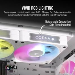 VENTILADOR CAJA CORSAIR RX RGB SERIES iCUE LINK RX140 RGB BLANCO DUAL PACK CO-9051024-WW